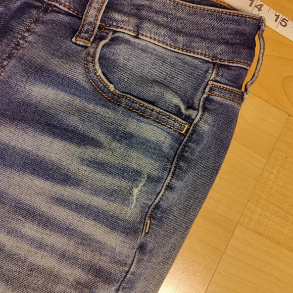 American Eagle Outfitters slightly distressed jegging size 4long - Picture 5 of 13